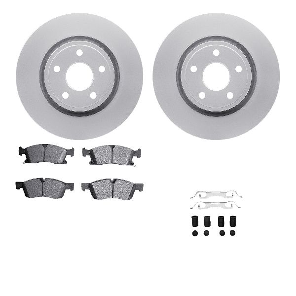 2011-2020 Dodge Durango Disc Brake Kit - Front (Dynamic Friction)