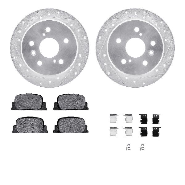 2000-2001 Lexus ES300 Disc Brake Kit - Rear (Dynamic Friction)