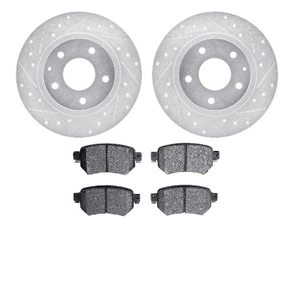 2014-2015 Mazda 6 Disc Brake Kit - Rear (Dynamic Friction)
