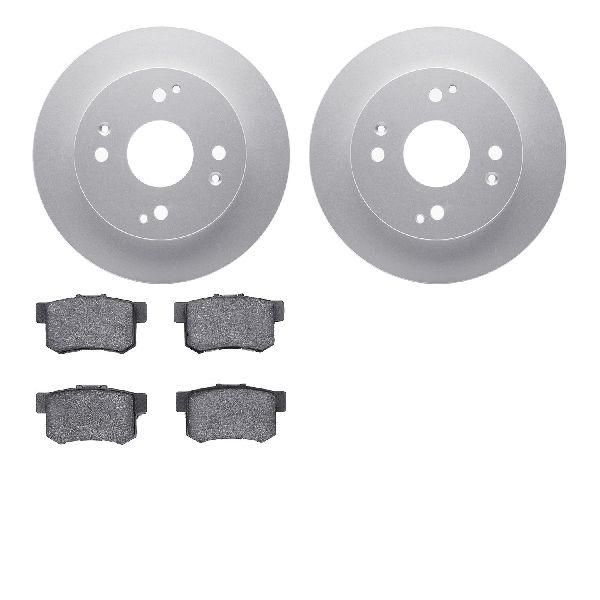 1997 Acura CL Disc Brake Kit - Rear (Dynamic Friction)