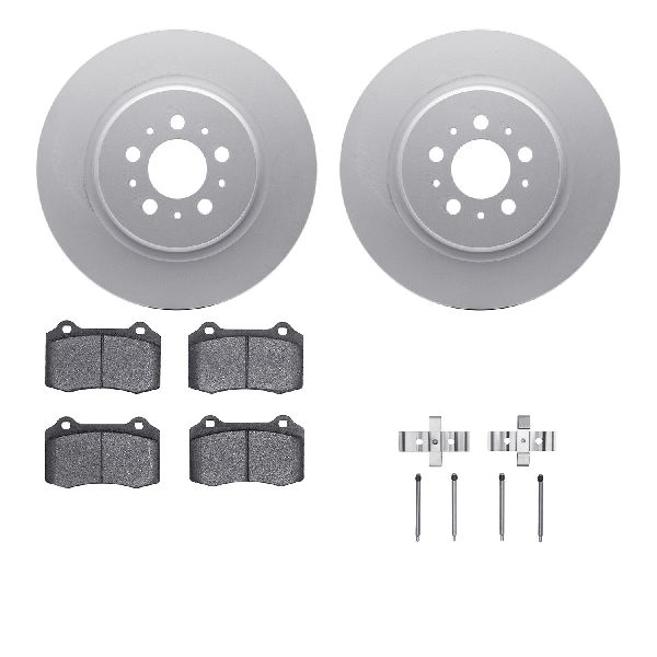 2004-2007 Volvo V70 Disc Brake Kit - Rear (Dynamic Friction)