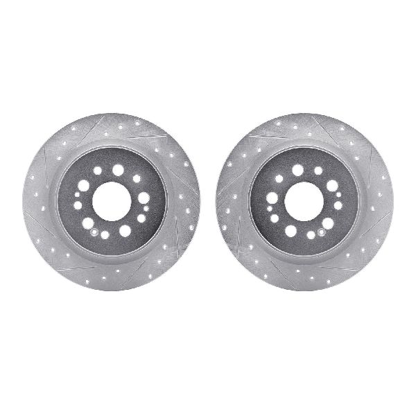 2017-2021 Honda Clarity Disc Brake Rotor Set - Rear (Dynamic Friction)