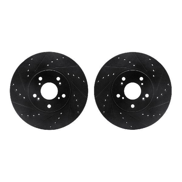 2003-2008 Honda Pilot Disc Brake Rotor Set - Front (Dynamic Friction)
