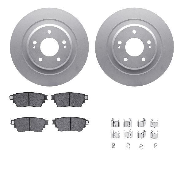 2017-2020 Mitsubishi Outlander Disc Brake Kit - Rear (Dynamic Friction)