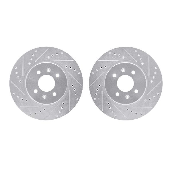 2018-2022 Hyundai Accent Disc Brake Rotor Set - Front (Dynamic Friction)