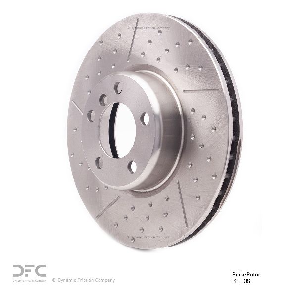 2014-2016 BMW 428i Disc Brake Rotor - Front (Dynamic Friction)
