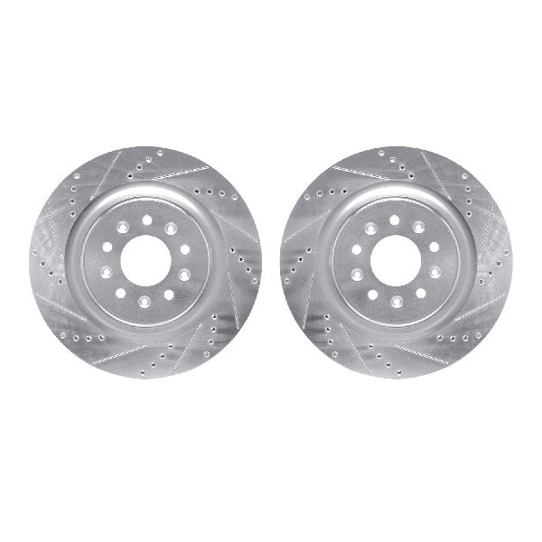 2002-2003 Jaguar XJR Disc Brake Rotor Set - Front (Dynamic Friction)