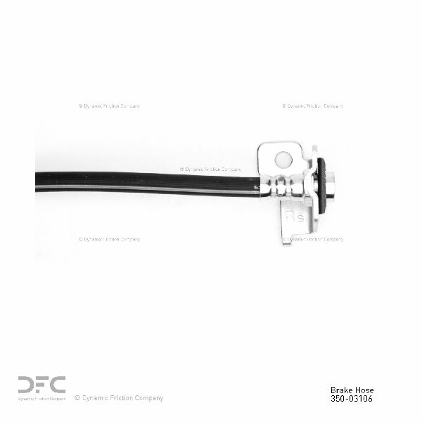 2006-2011 Kia Rio Brake Hydraulic Hose - Rear (Dynamic Friction)