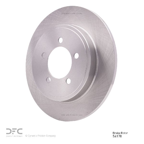 2007-2010 Ford Explorer Sport Trac Disc Brake Rotor - Rear (Dynamic Friction)