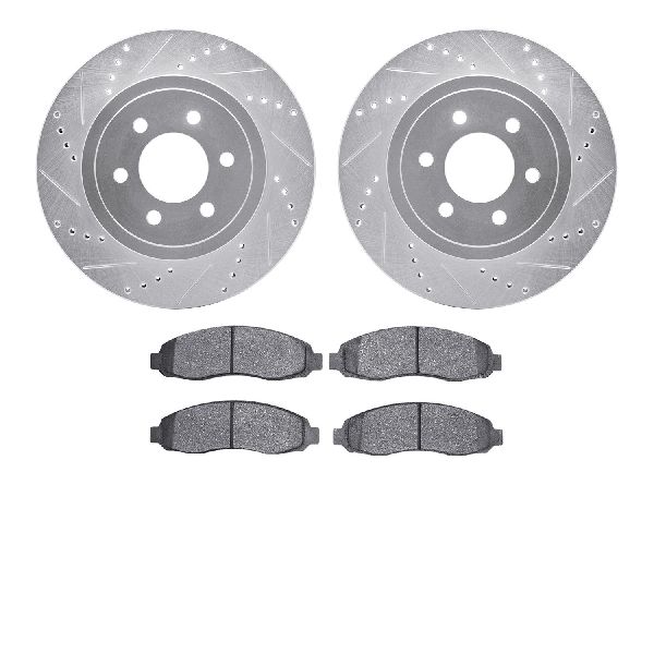 2003-2004 Dodge Dakota Disc Brake Kit - Front (Dynamic Friction)