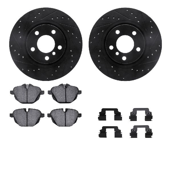 2015-2017 BMW X3 Disc Brake Kit - Rear (Dynamic Friction)
