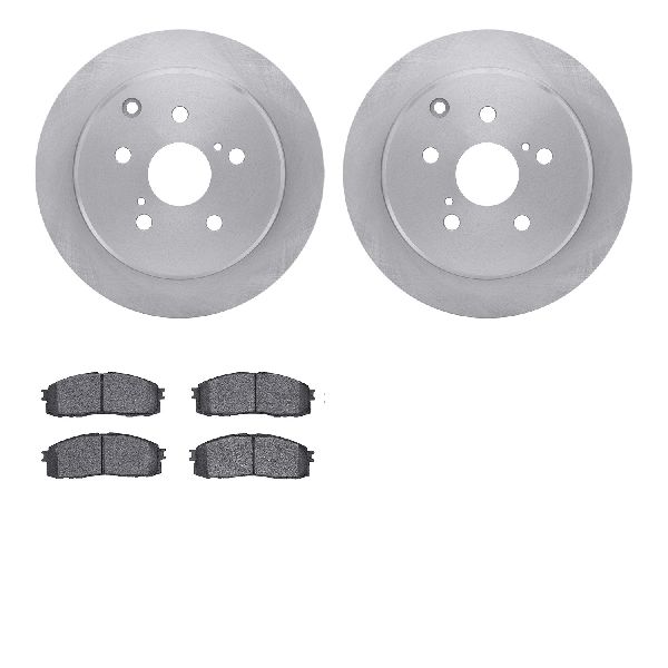 1986-1992 Toyota Supra Disc Brake Kit - Rear (Dynamic Friction)