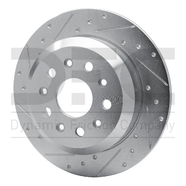 2018-2024 Jeep Wrangler Disc Brake Rotor - Rear Left (Dynamic Friction)