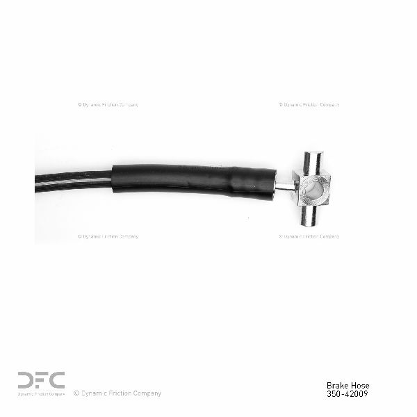 1974-1978 Jeep Cherokee Brake Hydraulic Hose - Front (Dynamic Friction)