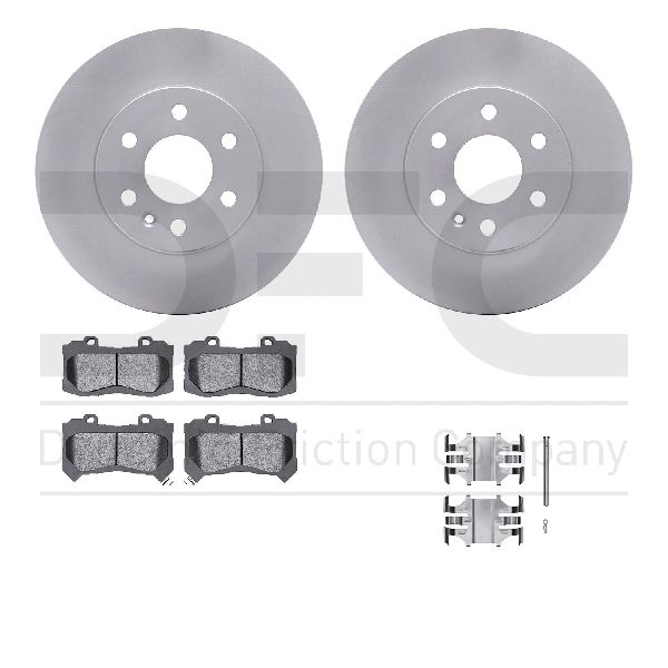 2015-2020 GMC Canyon Disc Brake Kit - Front (Dynamic Friction)