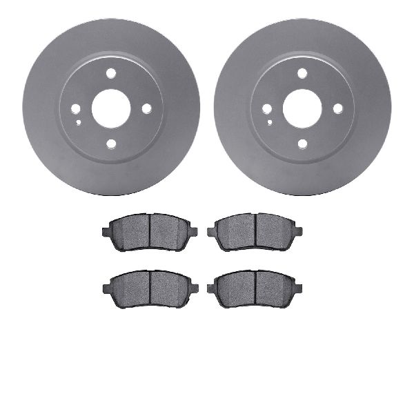 2011-2015 Mazda 2 Disc Brake Kit - Front (Dynamic Friction)