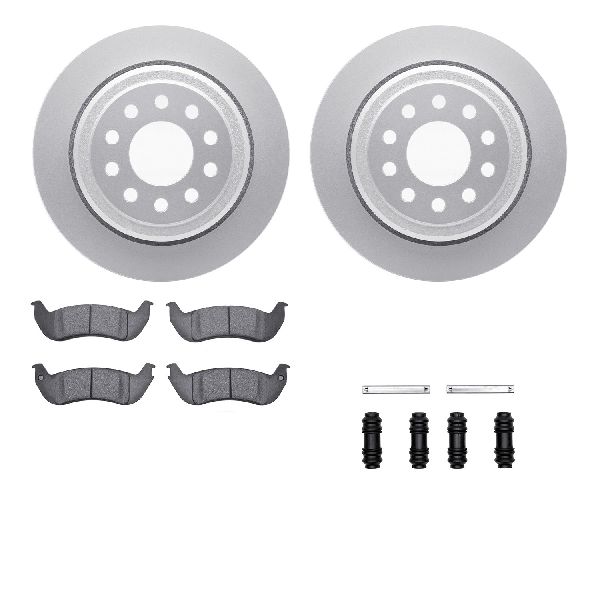 2003-2011 Lincoln Town Car Disc Brake Kit - Rear (Dynamic Friction)