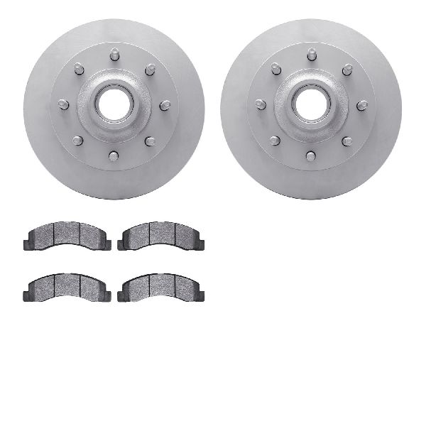 2000-2002 Ford Excursion Disc Brake Kit - Front (Dynamic Friction)