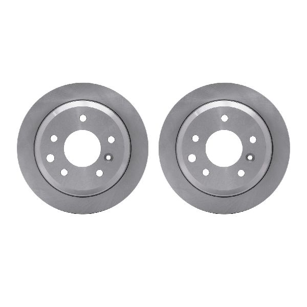 1986-1989 Jaguar Vanden Plas Disc Brake Rotor Set - Rear (Dynamic Friction)
