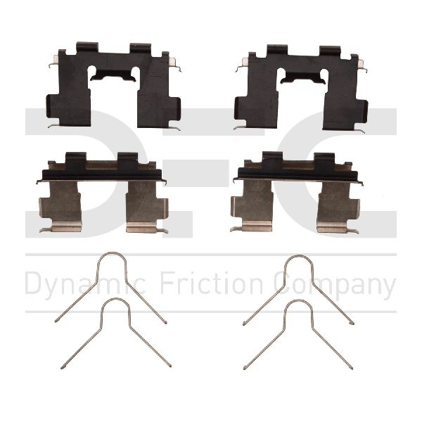 1995-1998 Nissan 200SX Disc Brake Hardware Kit - Front (Dynamic Friction)