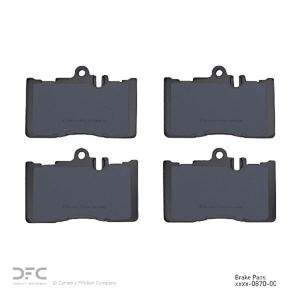 2001-2006 Lexus LS430 Disc Brake Pad Set - Front (Dynamic Friction)