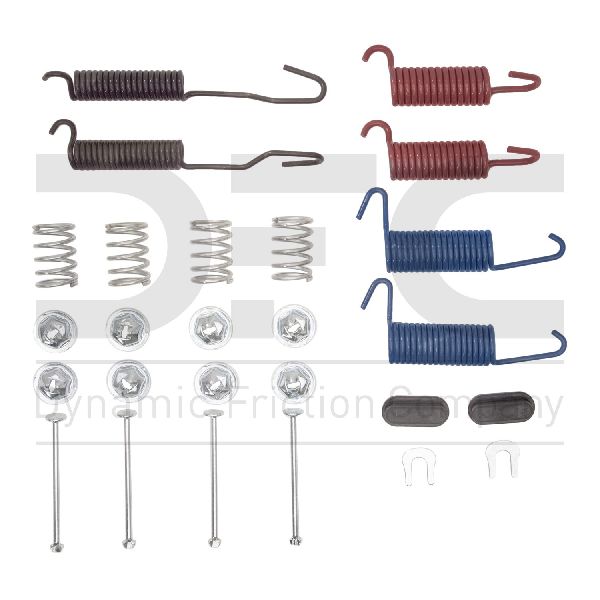 1971-1972 Ford Custom 500 Drum Brake Hardware Kit - Front (Dynamic Friction)