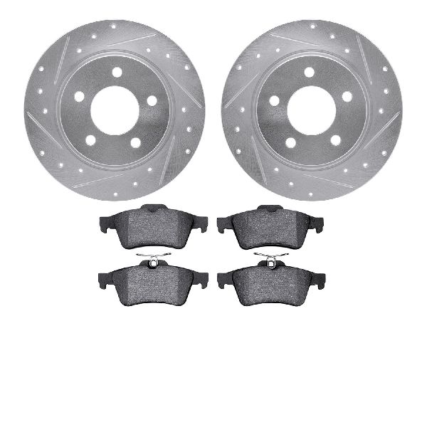 2004-2013 Mazda 3 Disc Brake Kit - Rear (Dynamic Friction)