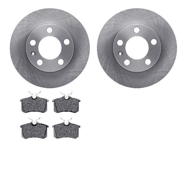 1998-2010 Volkswagen Jetta Disc Brake Kit - Rear (Dynamic Friction)