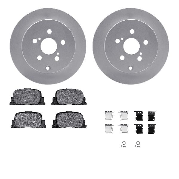 2005-2010 Scion tC Disc Brake Kit - Rear (Dynamic Friction)