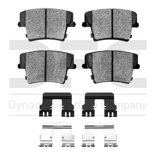 2005-2023 Chrysler 300 Disc Brake Pad Set - Rear (Dynamic Friction)