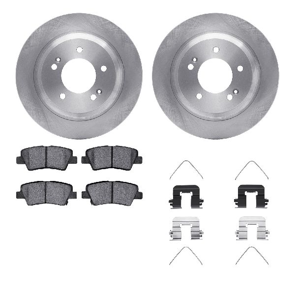 2020-2023 Kia Forte5 Disc Brake Kit - Rear (Dynamic Friction)