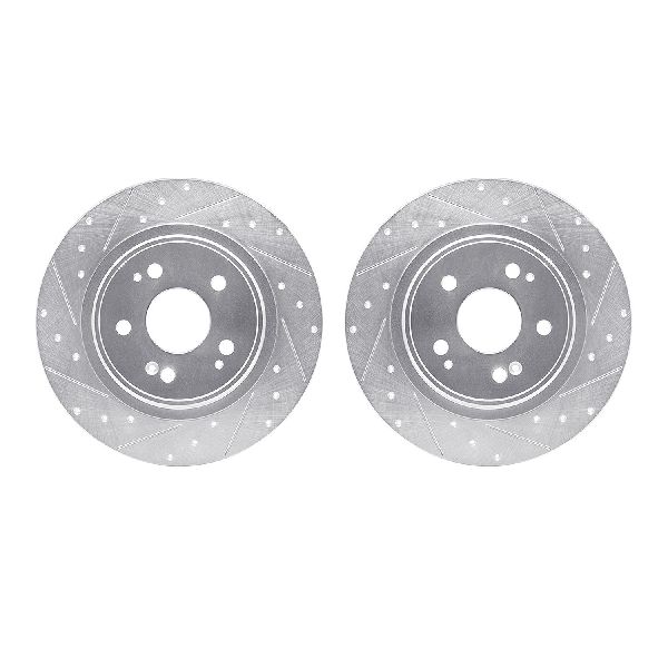 2017-2020 Acura MDX Disc Brake Rotor Set - Rear (Dynamic Friction)