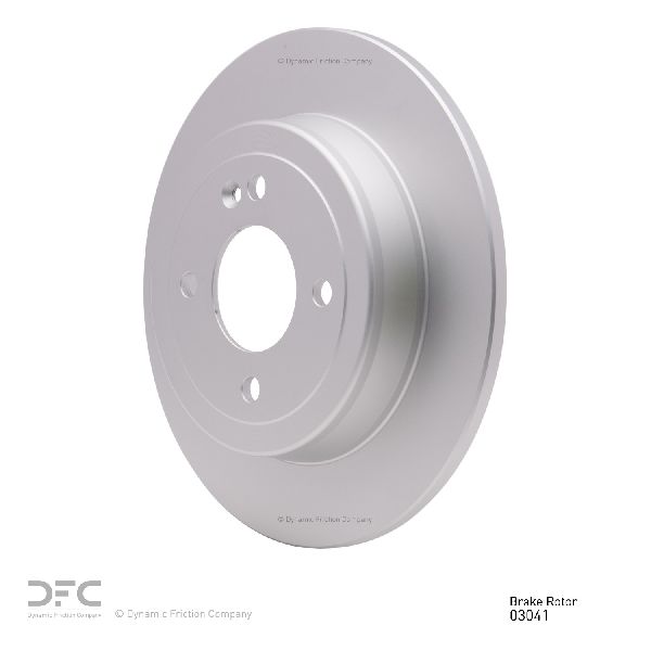 2012-2023 Kia Rio Disc Brake Rotor - Rear (Dynamic Friction)