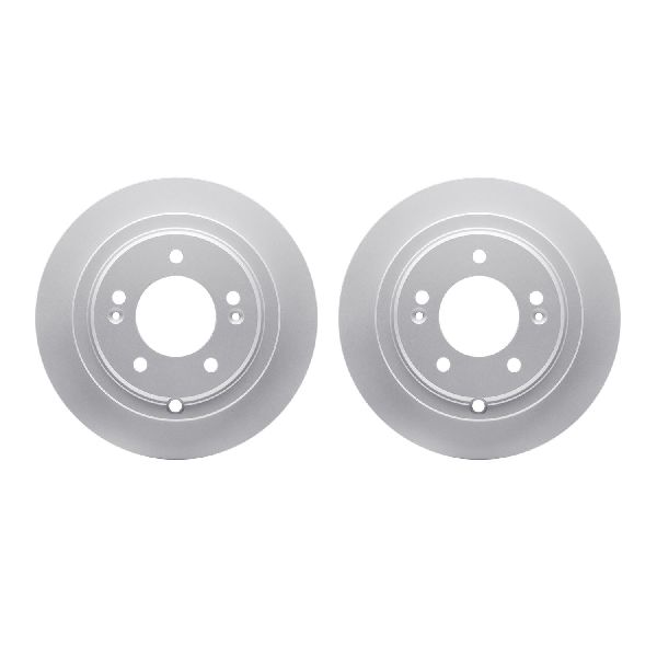 2004-2006 Kia Amanti Disc Brake Rotor Set - Rear (Dynamic Friction)