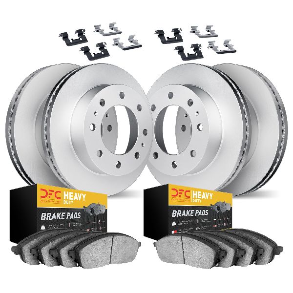 2000-2002 Ford Excursion Disc Brake Kit - Front and Rear (Dynamic Friction)