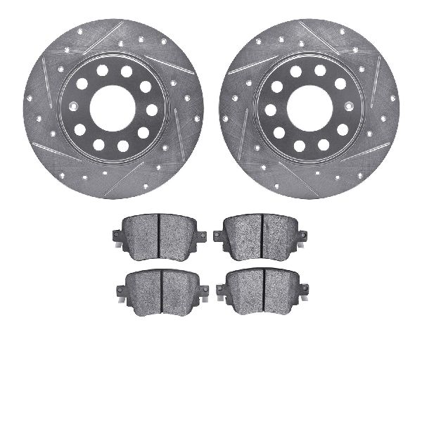 2015-2022 Volkswagen Passat Disc Brake Kit - Rear (Dynamic Friction)