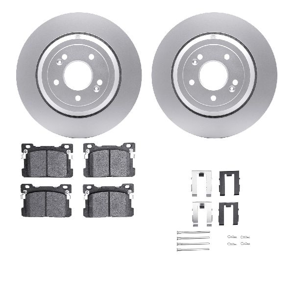 2017-2020 Genesis G90 Disc Brake Kit - Rear (Dynamic Friction)