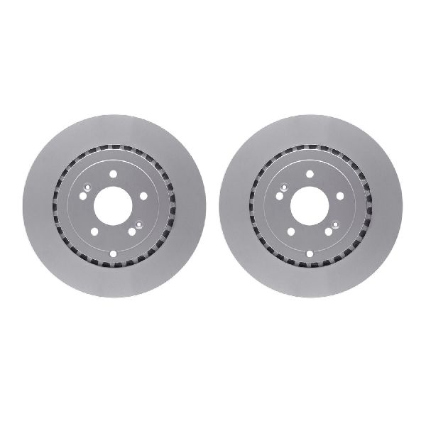 2018-2023 Kia Stinger Disc Brake Rotor Set - Rear (Dynamic Friction)