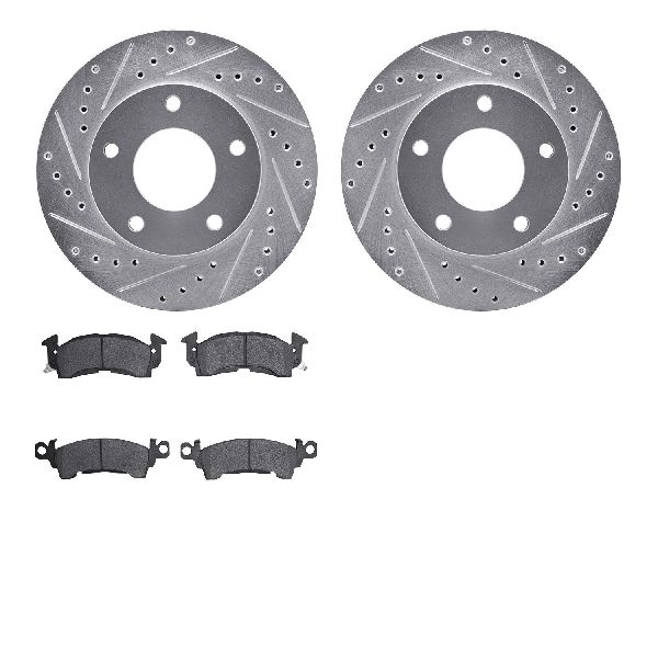 1969-1978 Cadillac Eldorado Disc Brake Kit - Front (Dynamic Friction)