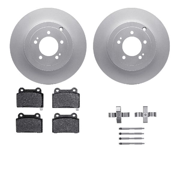 2008-2015 Mitsubishi Lancer Disc Brake Kit - Rear (Dynamic Friction)