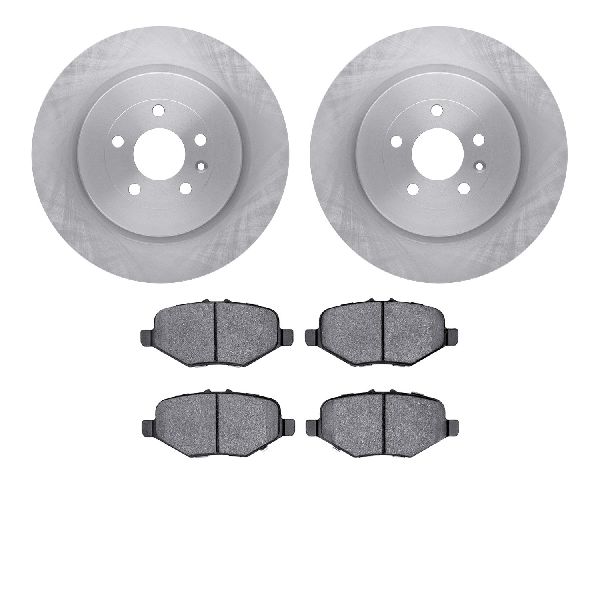 2013-2019 Ford Flex Disc Brake Kit - Rear (Dynamic Friction)