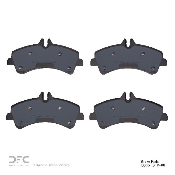 2010-2018 Mercedes-Benz Sprinter 3500 Disc Brake Pad Set - Rear (Dynamic Friction)