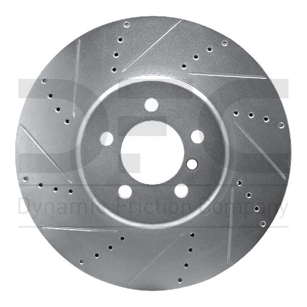 2013-2015 BMW 335i xDrive Disc Brake Rotor - Front Left (Dynamic Friction)