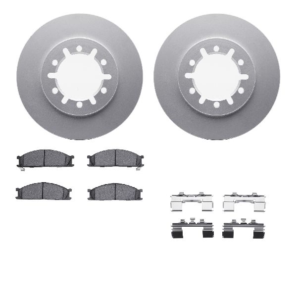 1998-2004 Nissan Frontier Disc Brake Kit - Front (Dynamic Friction)