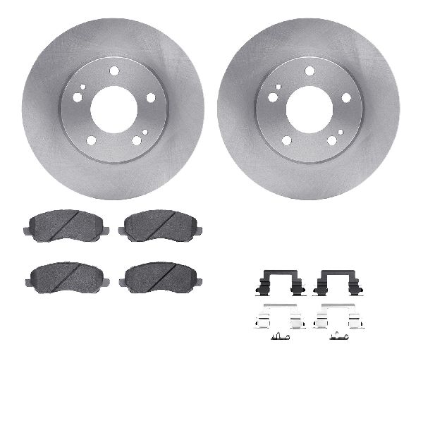2003-2004 Mitsubishi Outlander Disc Brake Kit - Front (Dynamic Friction)