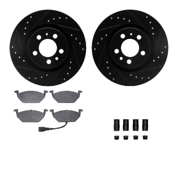 1999-2006 Volkswagen Beetle Disc Brake Kit - Front (Dynamic Friction)