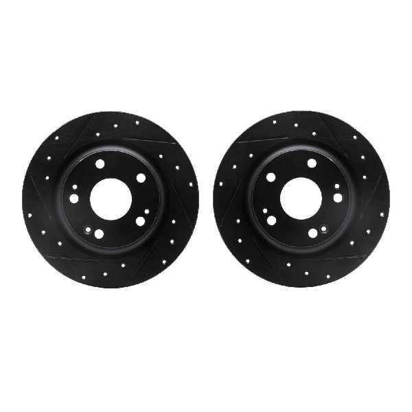 2017-2020 Honda Civic Disc Brake Rotor Set - Rear (Dynamic Friction)