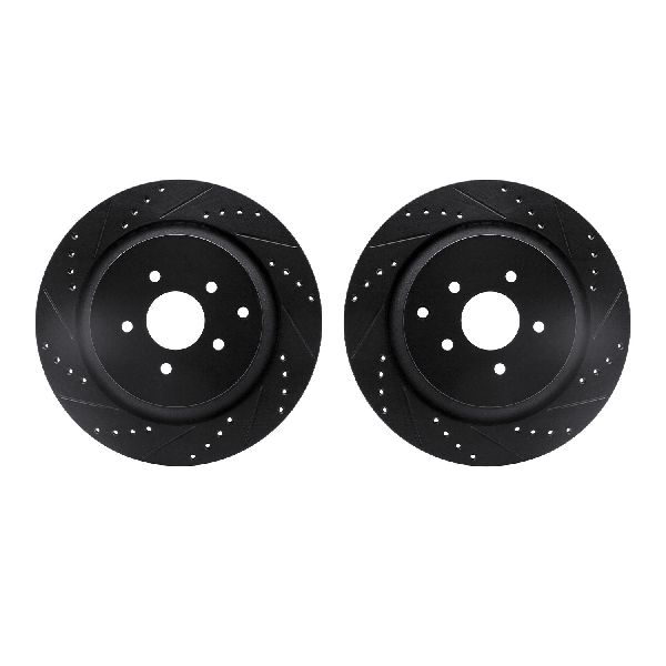 2014-2020 INFINITI Q50 Disc Brake Rotor Set - Rear (Dynamic Friction)