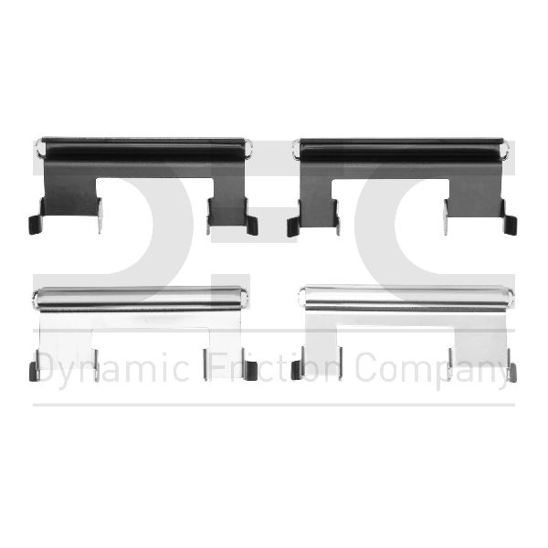 2003-2005 Chevrolet Express 2500 Disc Brake Hardware Kit - Front (Dynamic Friction)