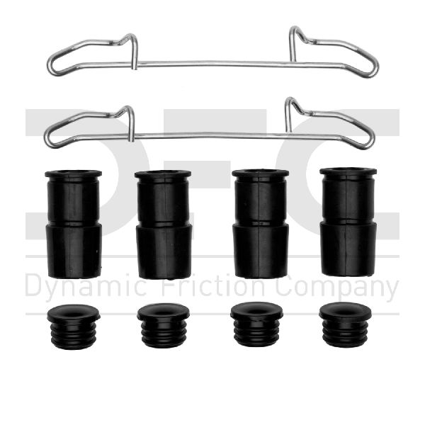 1987-1993 Saab 900 Disc Brake Hardware Kit - Rear (Dynamic Friction)